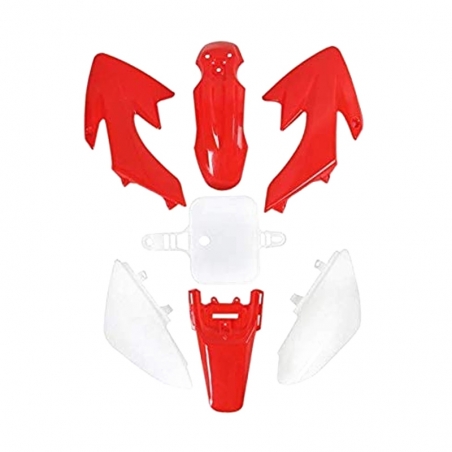 Kit plasticos crf50 rojo